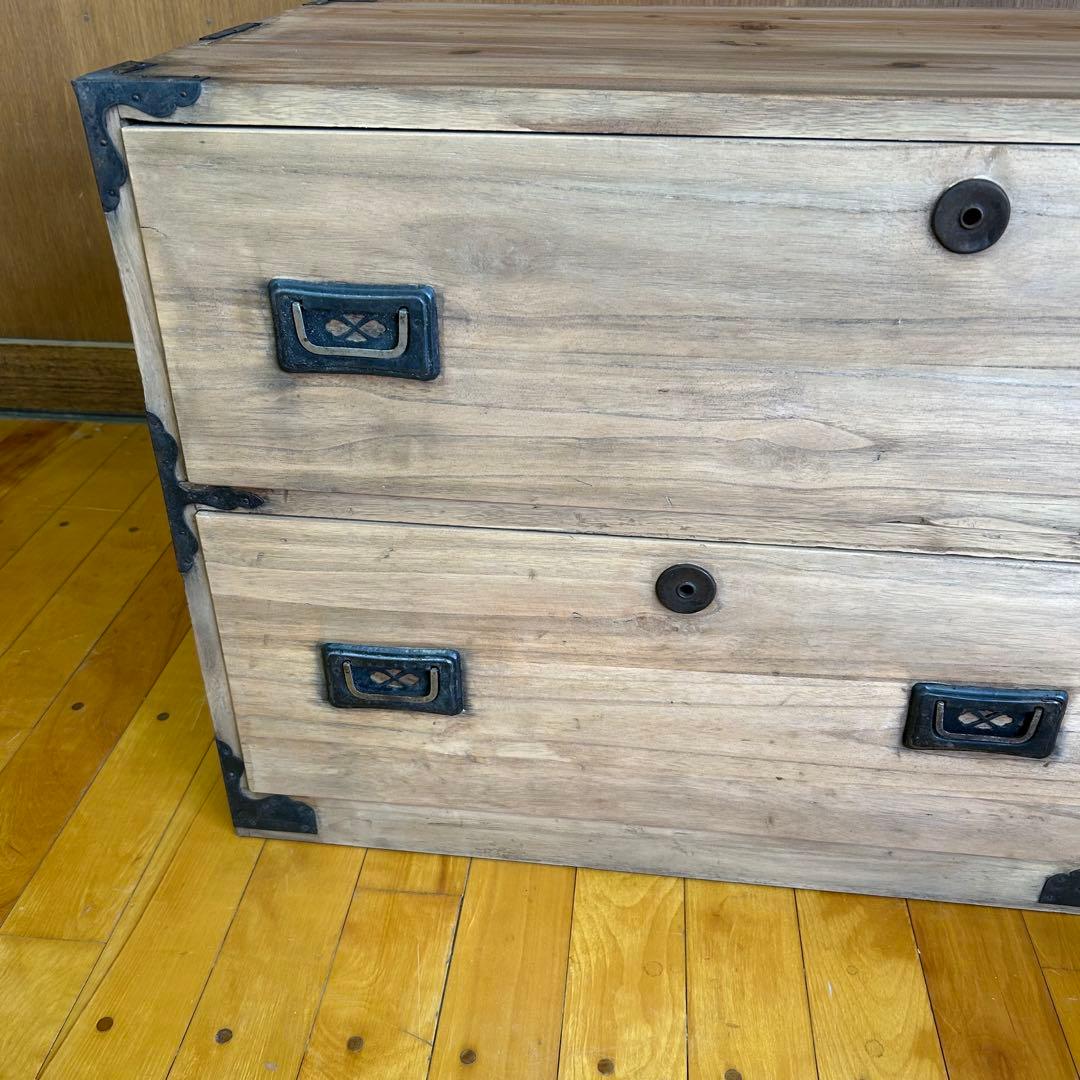 古箪笥(たんす) 店舗什器　棚　b