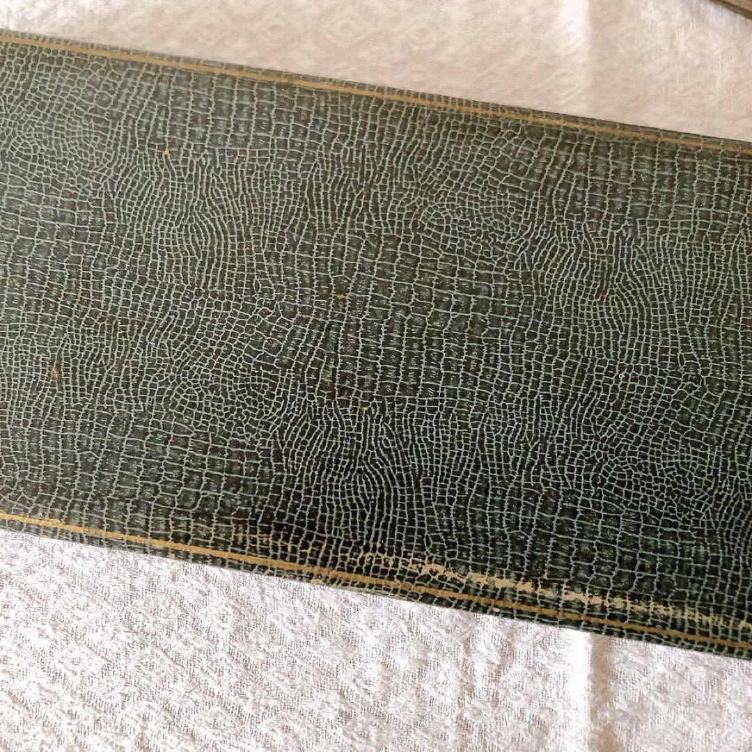 アンティークサービング フォーク&スプーンセット 箱付き アンティークカトラリー