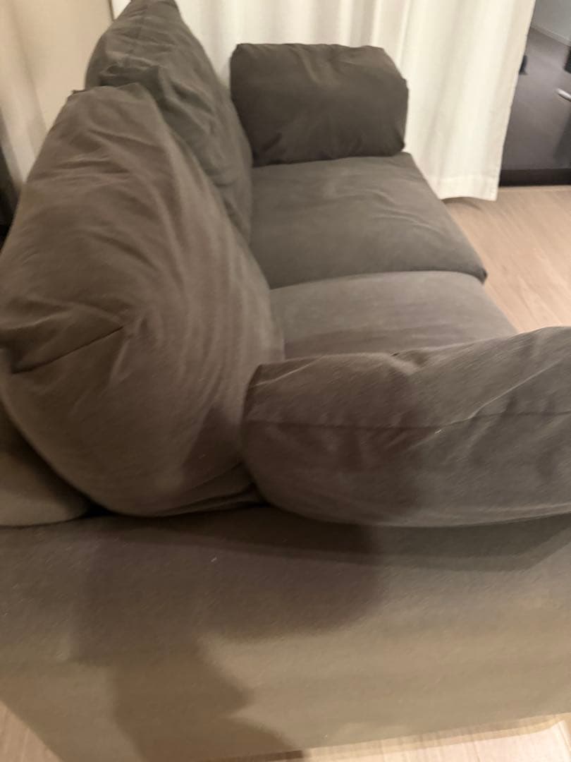 NOYES ノイエス ソファ カバーが洗える2人掛けフルカバーリング【引取限定】