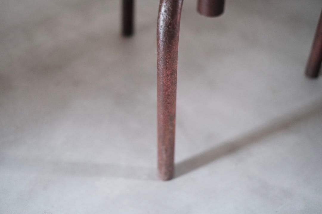 ビンテージ アイアン トラクタースツールアンティークアメリカインダストリアル椅子