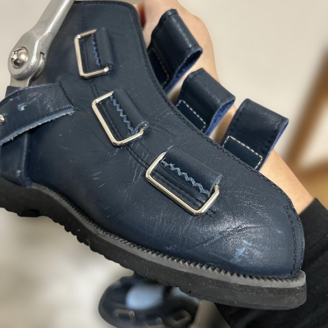 下肢装具　リハビリ　19〜20センチ　短下肢装具　PT