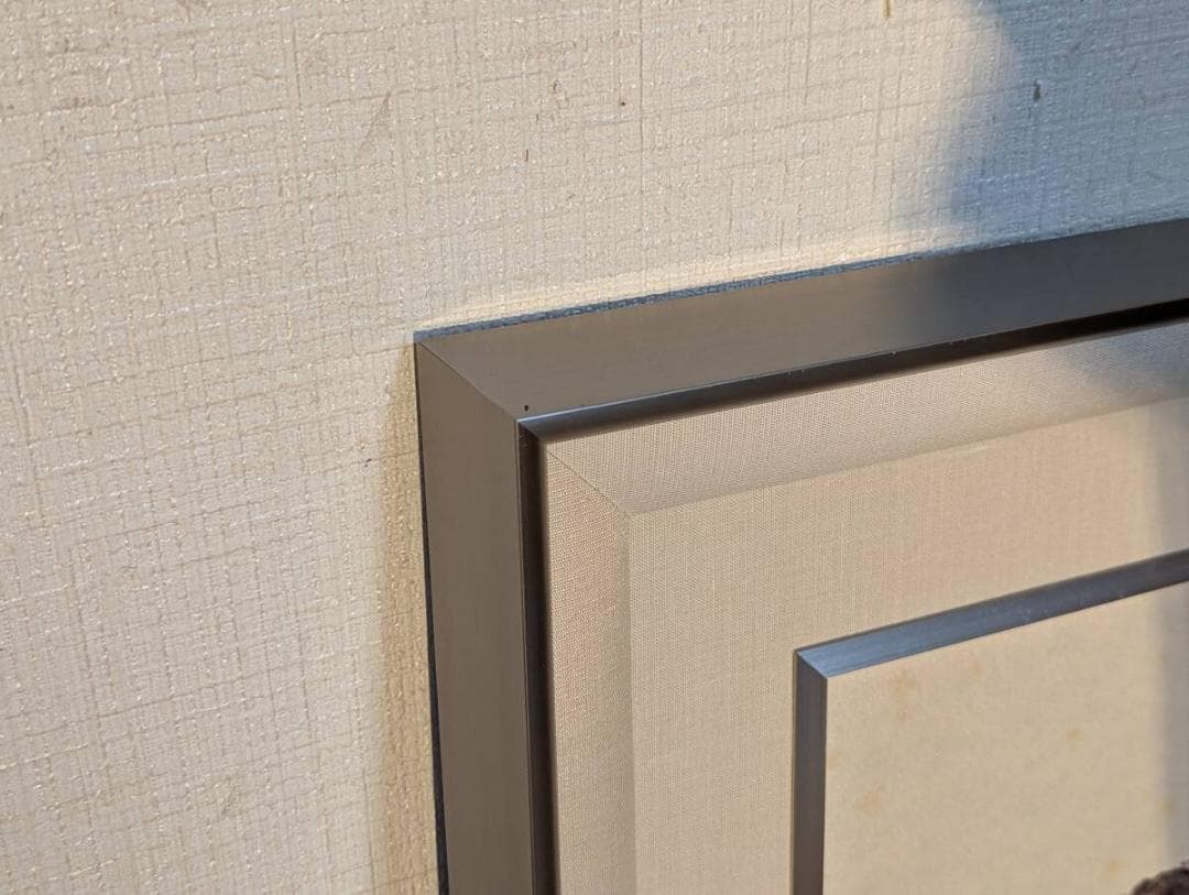 【真作】絵画　田澤茂　日本画（色紙）　金太郎と猪　墨彩ユーモア画　Y95