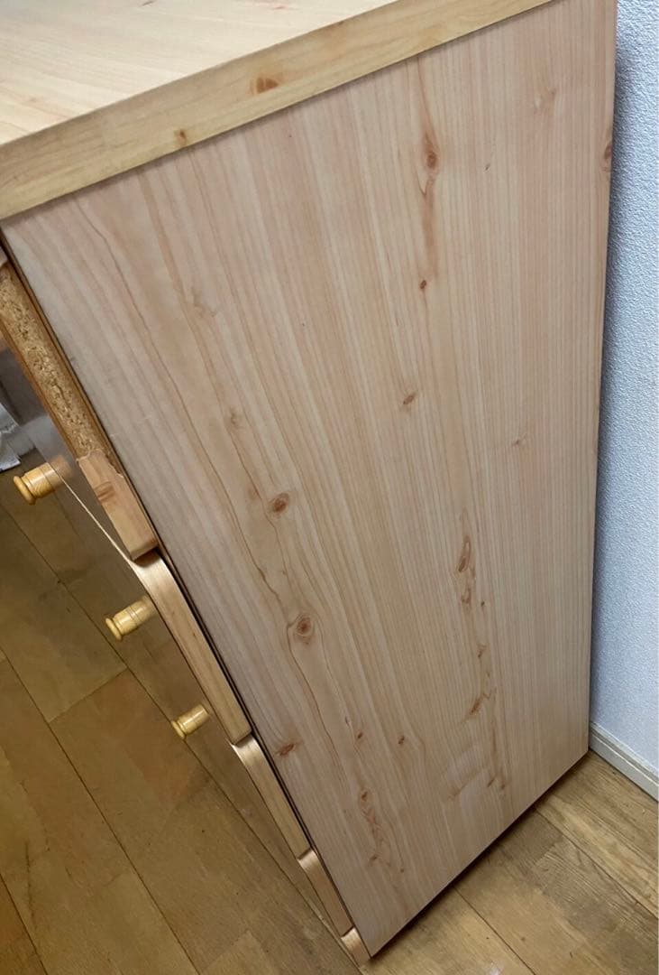 ナチュラルウッド 木製チェスト☆