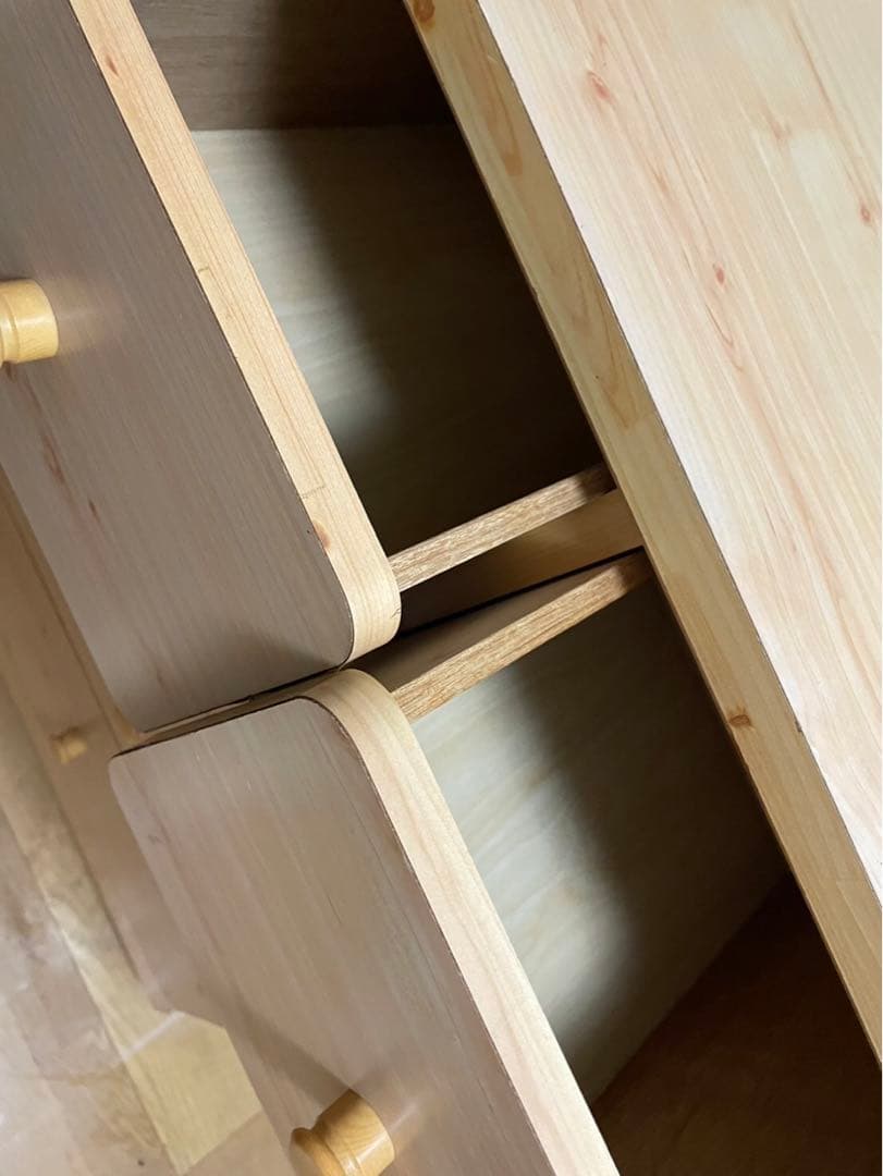 ナチュラルウッド 木製チェスト☆