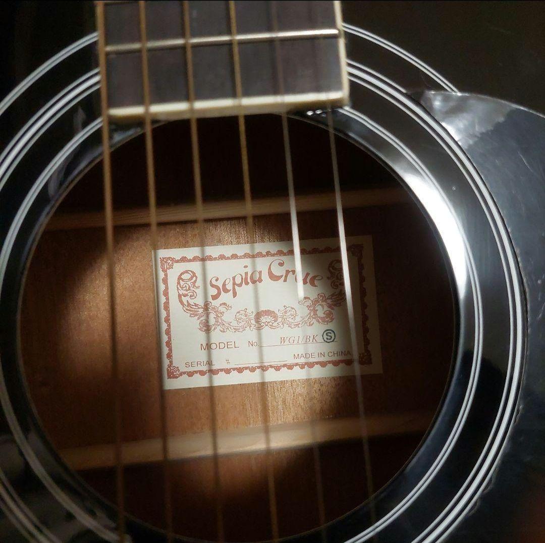 アコースティックギター Sepia Crueケース付き