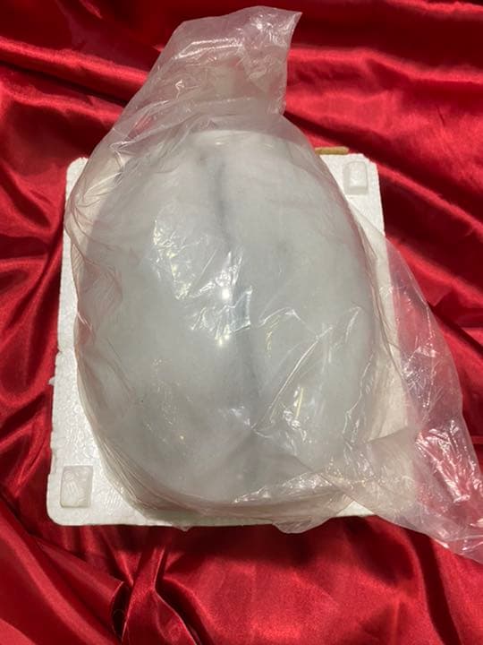 調味料壺　大理石　蓋付き壺　6寸