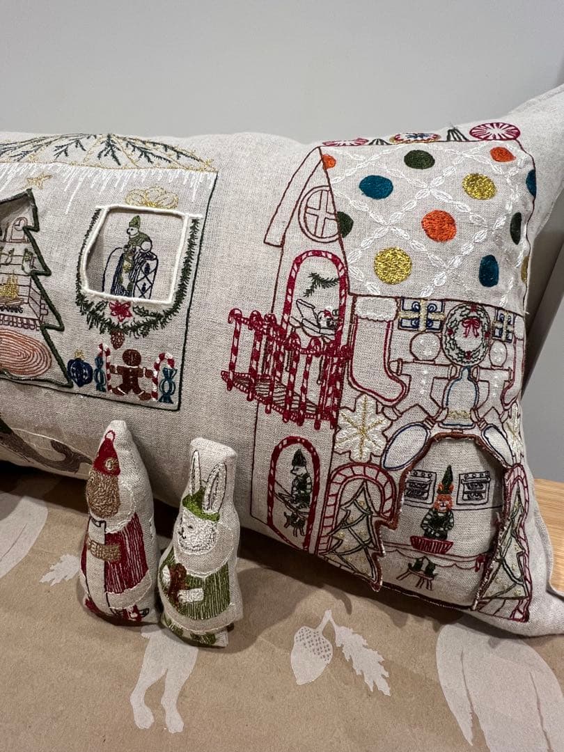 CORAL＆TUSK コーラル＆タスク クッション 中材付き クリスマス