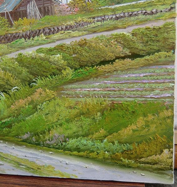 真作保証 北川照生 安曇野の山郷 F20 - メルカリ