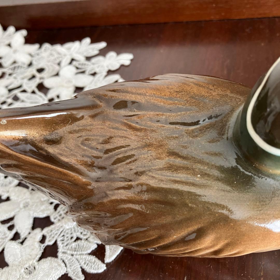 ロモノーソフ　鴨のフィギュア