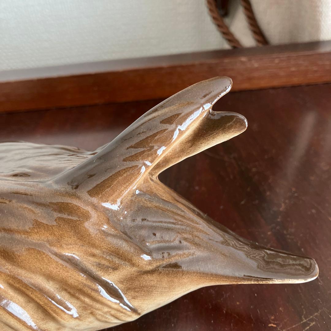 ロモノーソフ　鴨のフィギュア