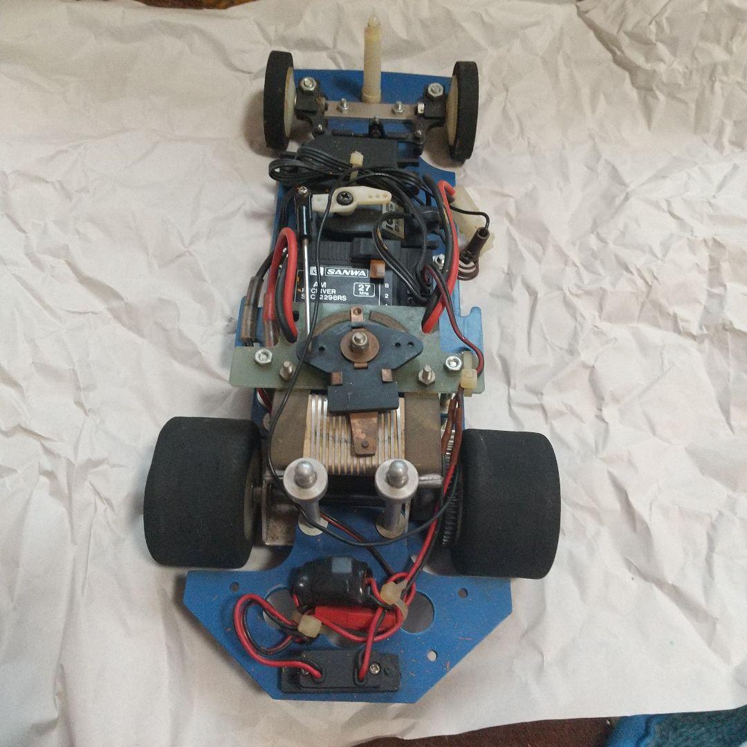 希少石政ドラッグファイターS16-E シャーシ当時メカ付き