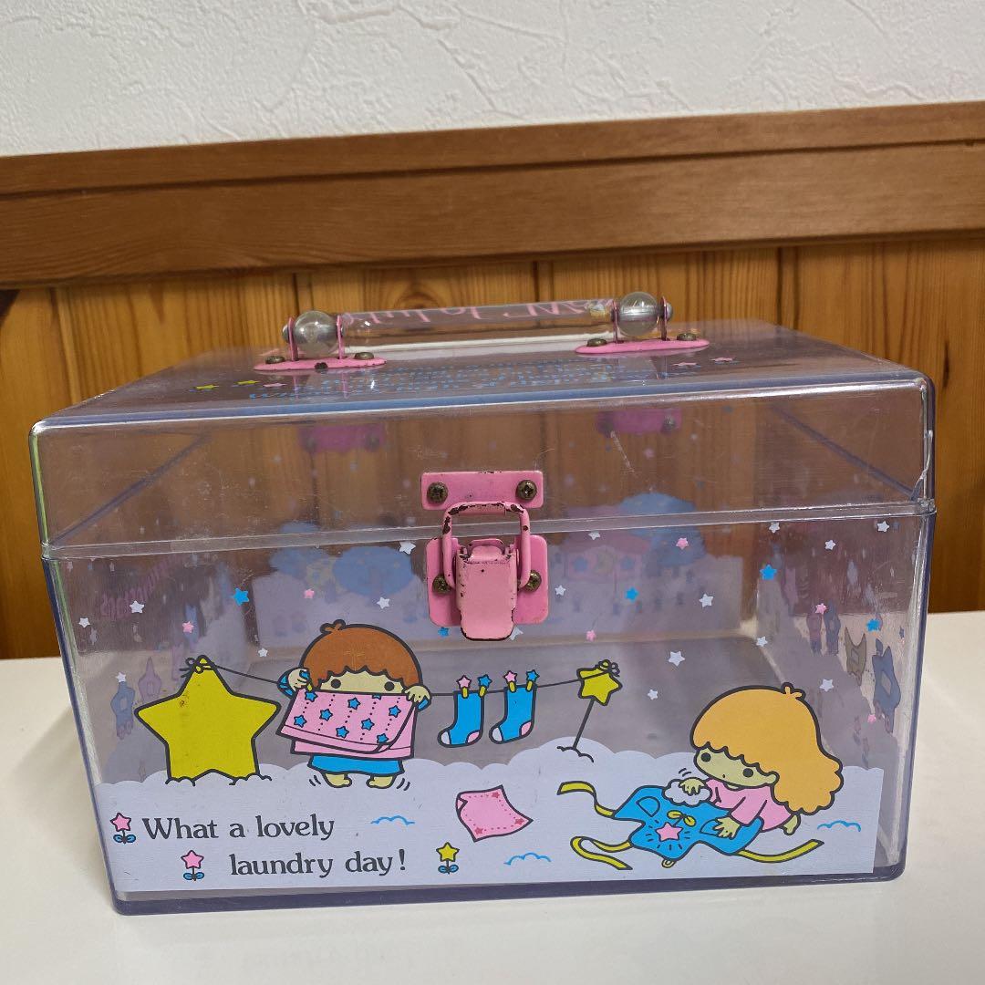 キキララ サンリオ レトロ クリアケース ボックス - メルカリ