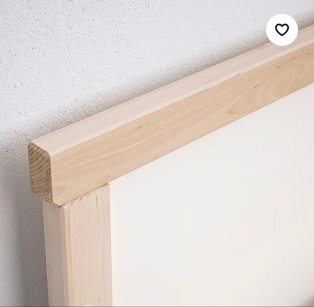 【完成品・組み立て済】SNIGLAR スニーグラル ベッドフレーム＆マットレス