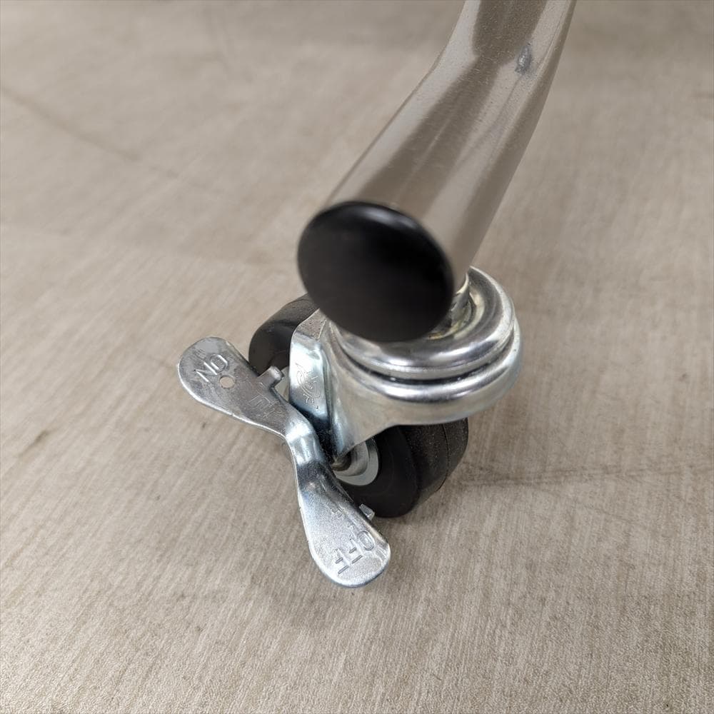 美品　直径150　フライトテーブル　折り畳み　円テーブル　会議　レセプション　A