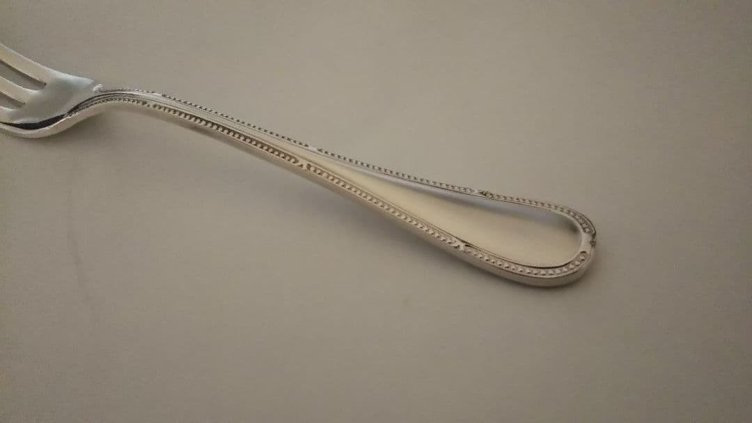 YAMACO E.P.N.S. 銀 メッキ デュードロップ フォーク 6本