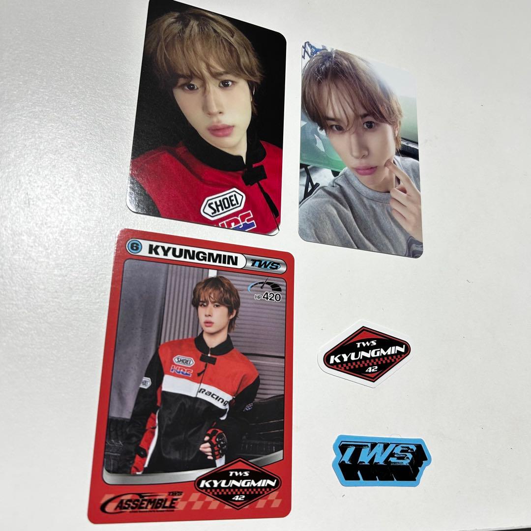 TWS シーグリ ギョンミン トレカ ステッカー - メルカリ