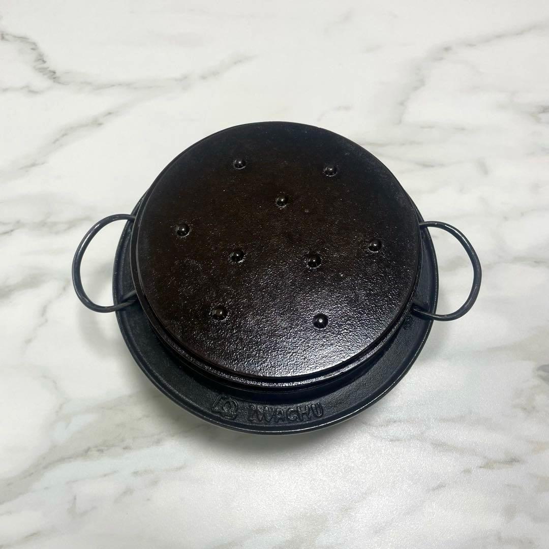 岩鋳　イワチュー　IWACHU ごはん鍋　5合炊　ご飯鍋　南部鉄器　黒