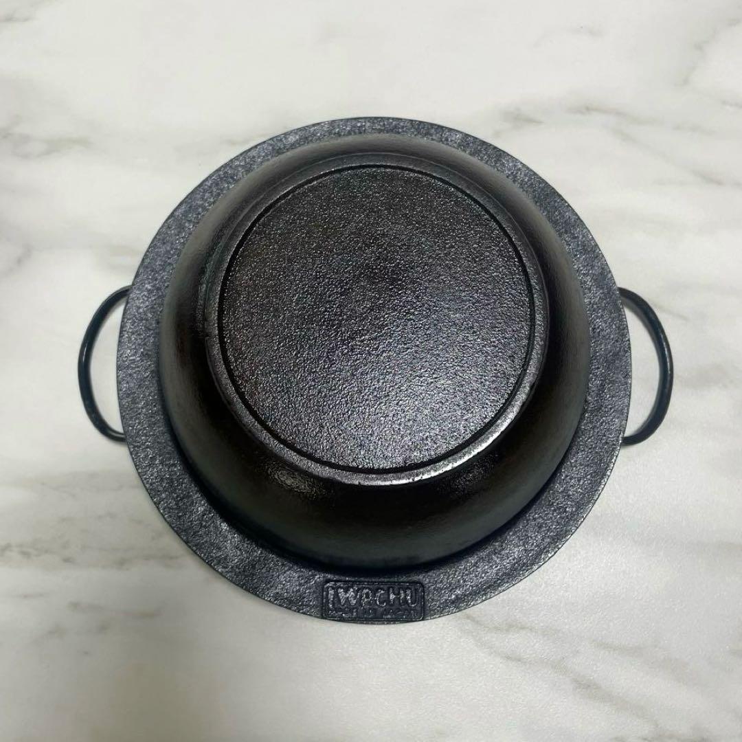 岩鋳　イワチュー　IWACHU ごはん鍋　5合炊　ご飯鍋　南部鉄器　黒