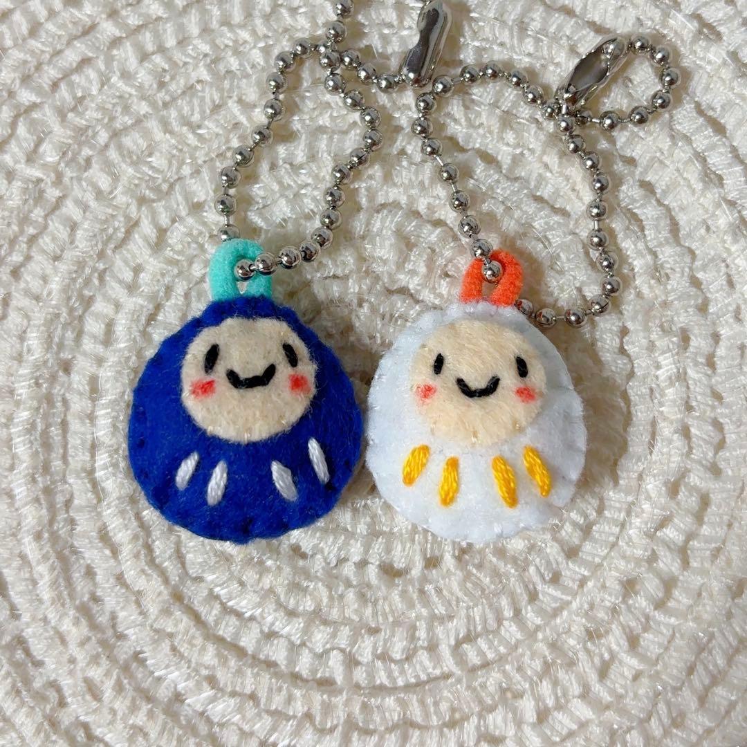 バボページ　フェルトお守り