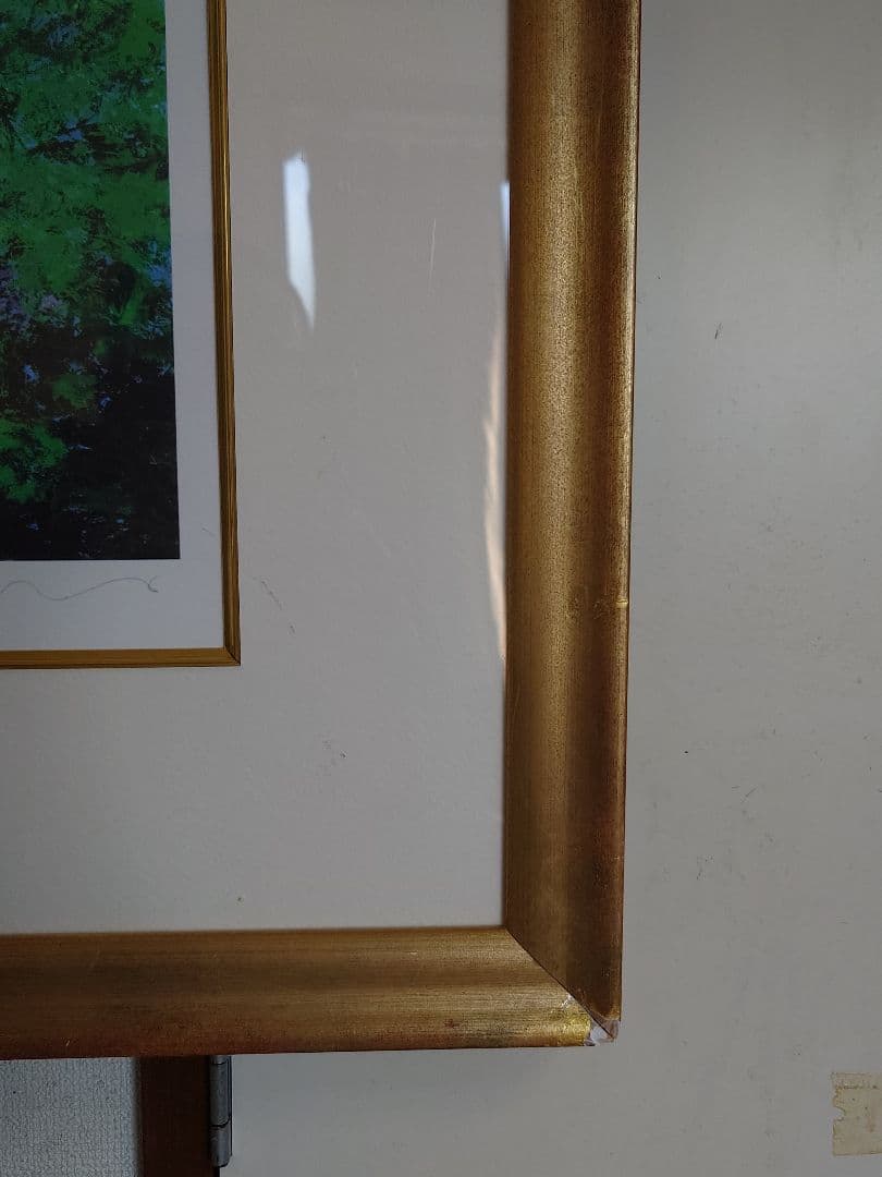 特別価格、リトグラフ、真作】小田切訓『ドナウの橋』、サイン