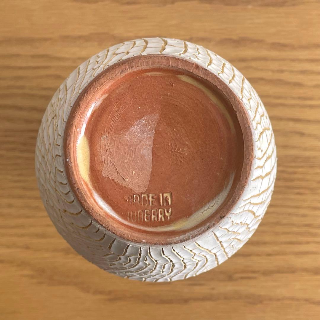 ビンテージVASE フラワーベース 花瓶 ハンガリー製 訳あり