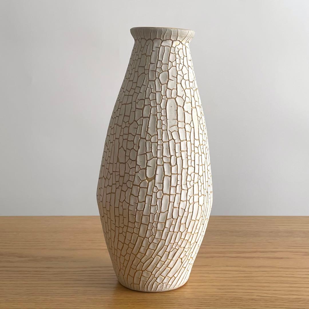 ビンテージVASE フラワーベース 花瓶 ハンガリー製 訳あり