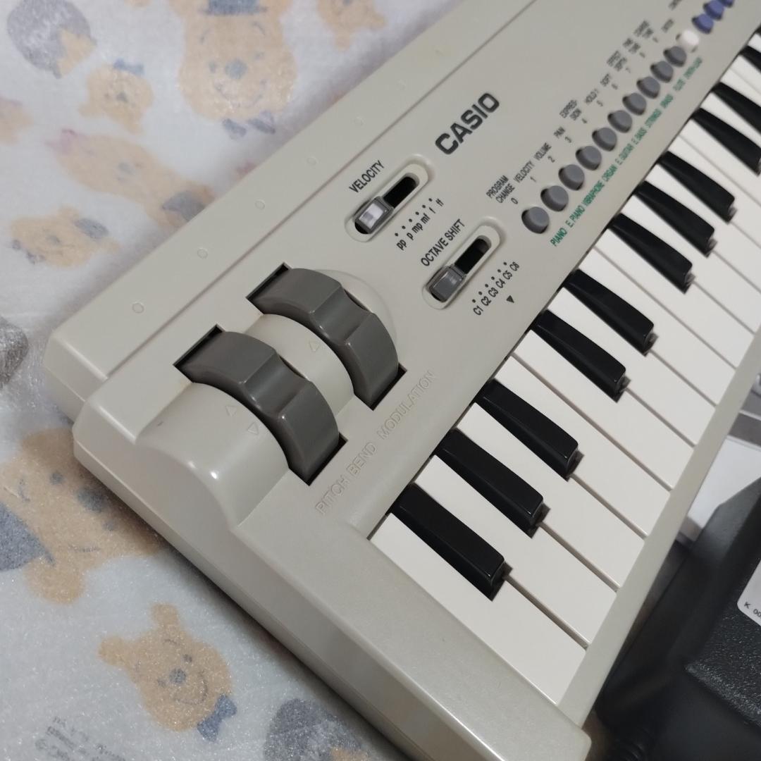カシオ・MIDIキーボード 「 GZ-5 」純正ACアダプター付き