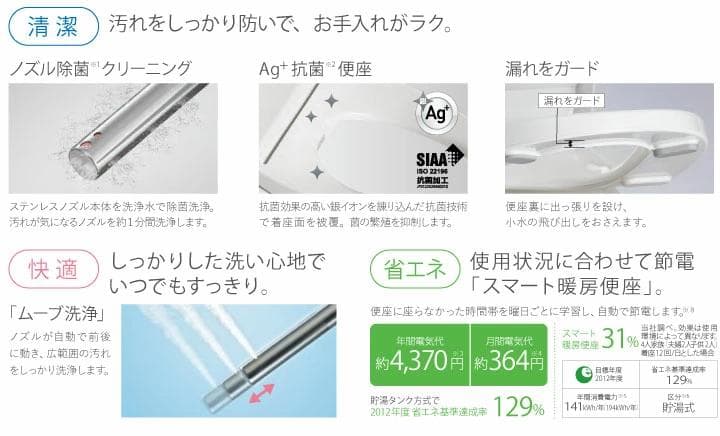 Panasonic CH951SPF トイレ便座