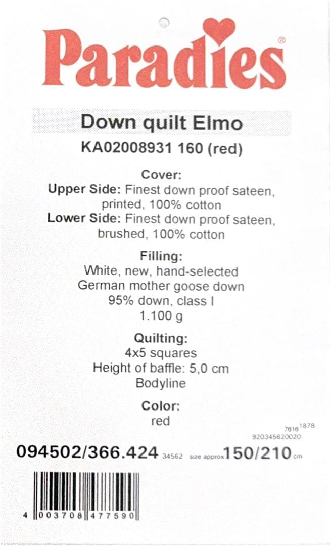 西川の高級羽毛掛布団 ダウン・新品・未使用 ドイツのParadies社製 軽量