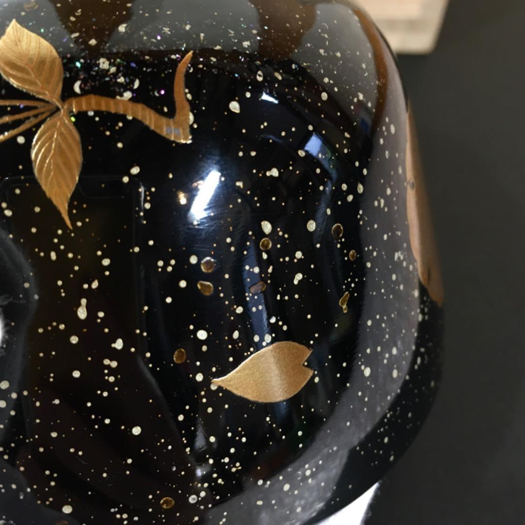 三代目春斎】前端春斉 雪月花 陶漆漆器 茶碗 陶器