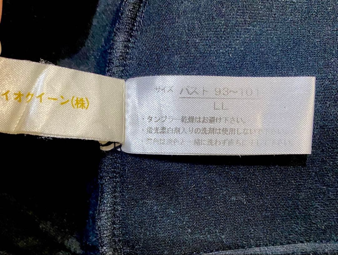 美品！ヨサウェアYOSA 2L（L L）上下（胸パッドなし）