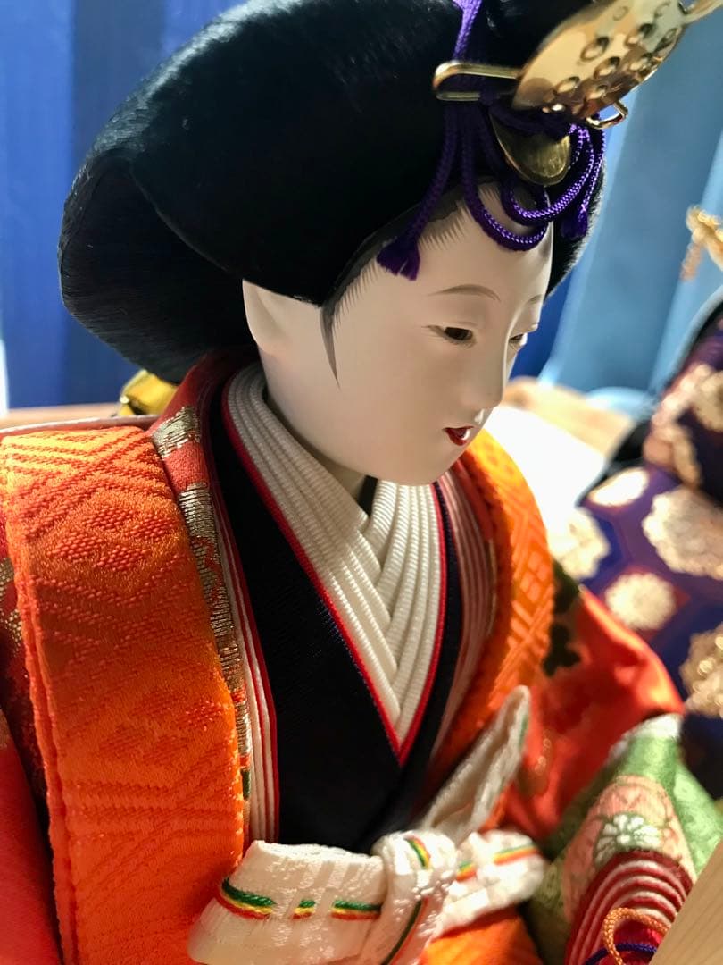 京都のお茶屋にあった有職雛人形　大きめ