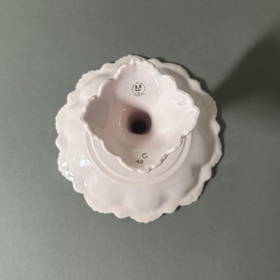 状態良好◇ショドフ　ホドフ　H &Ｃ◇ピンクポーセリン　コンポート皿　小さめ