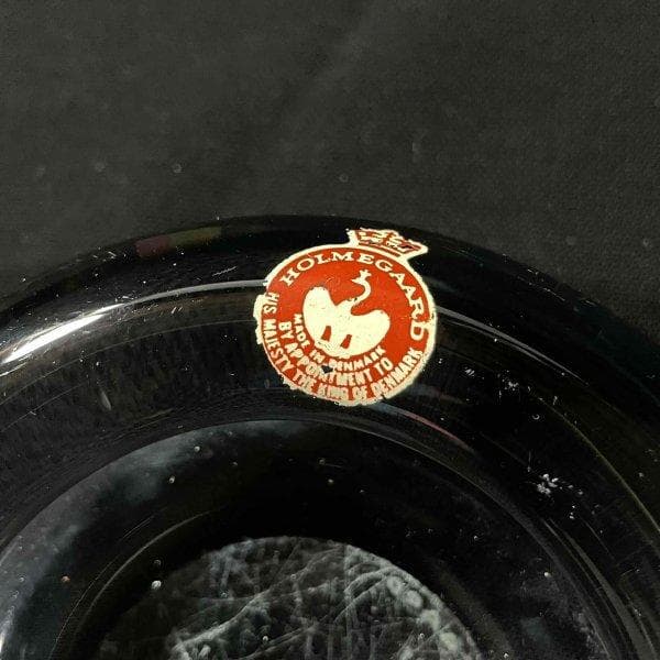 HOLMEGARD デンマーク製 ガラス灰皿 小物入れ インテリア ホルムガード