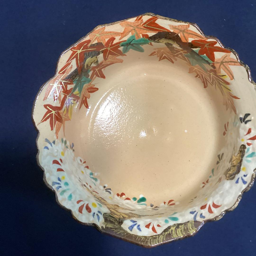 mmm　　乾山写新緑紅葉向付　雲錦向付3客ずつ　新品未使用