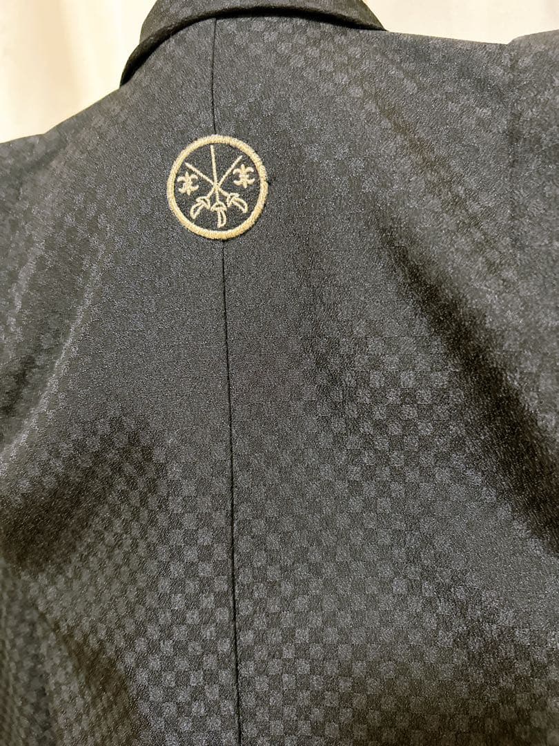 ひさかたろまんブランド着物♡七五三　5歳　男の子　セット　一式　黒