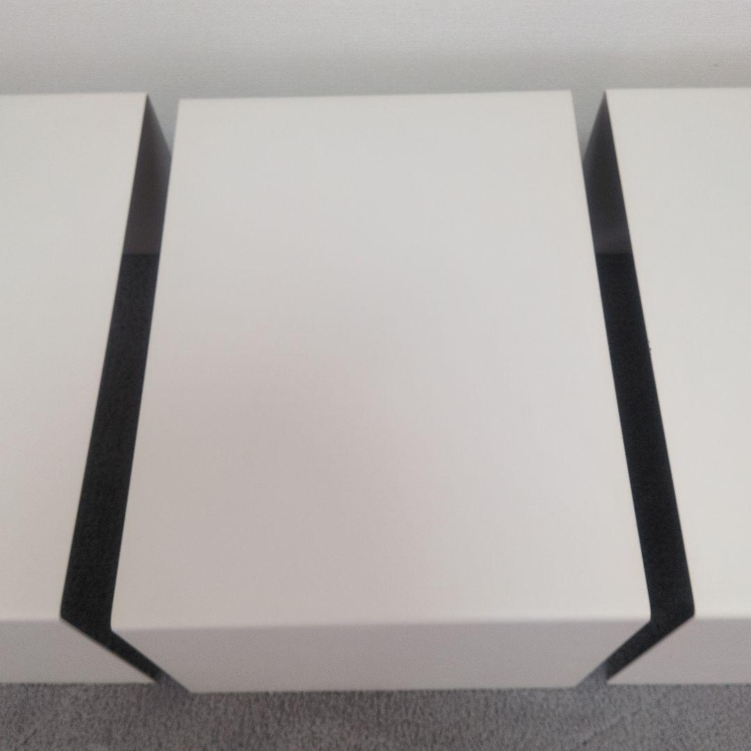 無印良品コの字棚4個セット　スタッキングシェルフ用