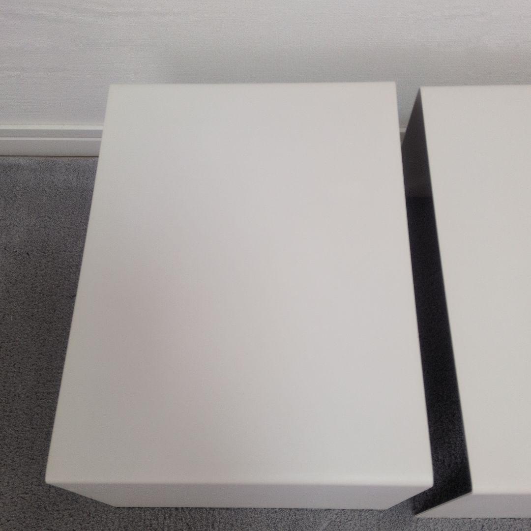 無印良品コの字棚4個セット　スタッキングシェルフ用