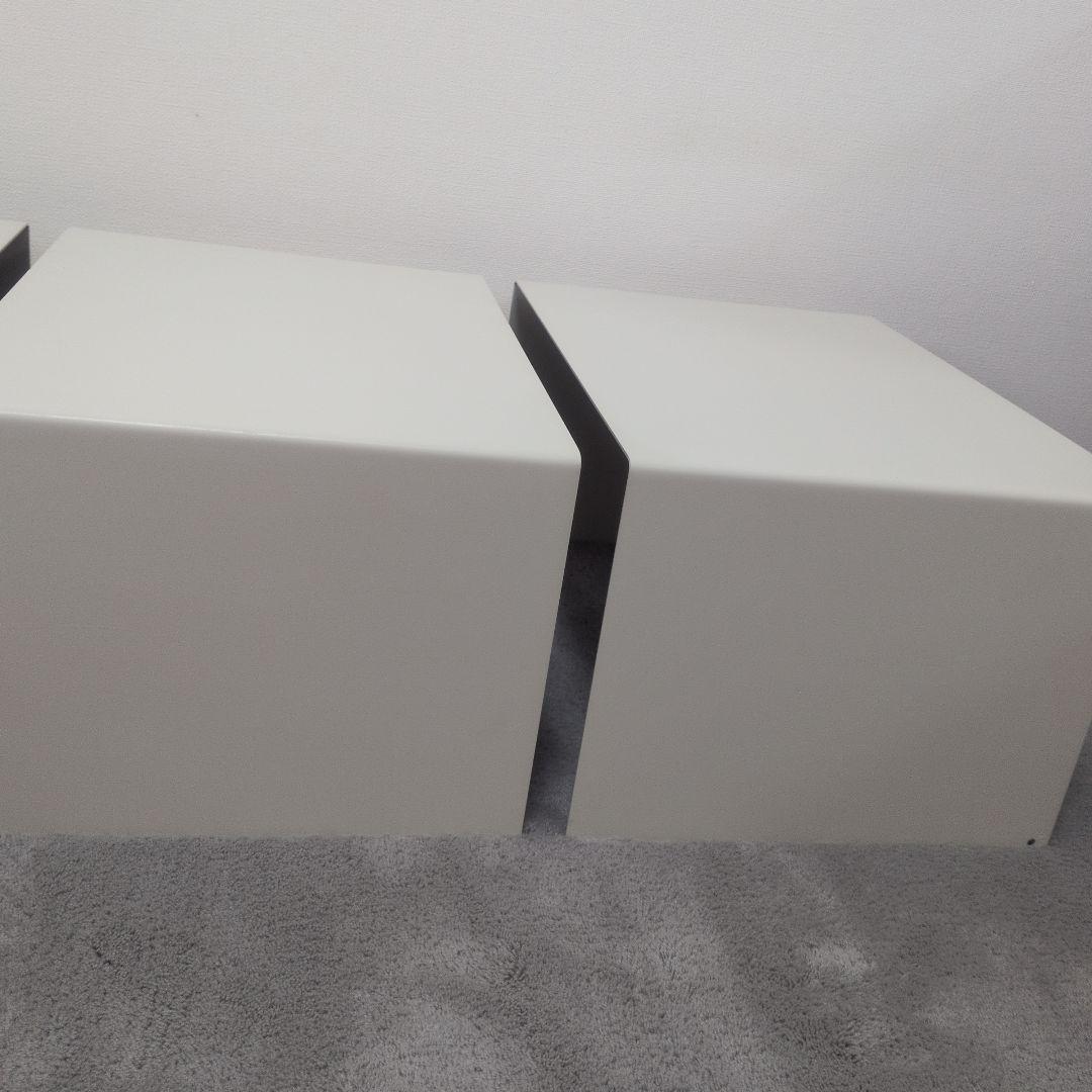 無印良品コの字棚4個セット　スタッキングシェルフ用