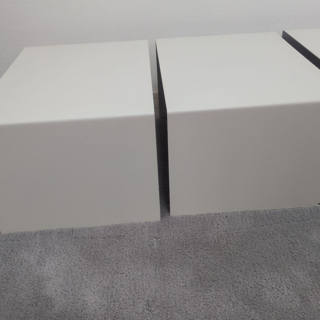 無印良品コの字棚4個セット　スタッキングシェルフ用