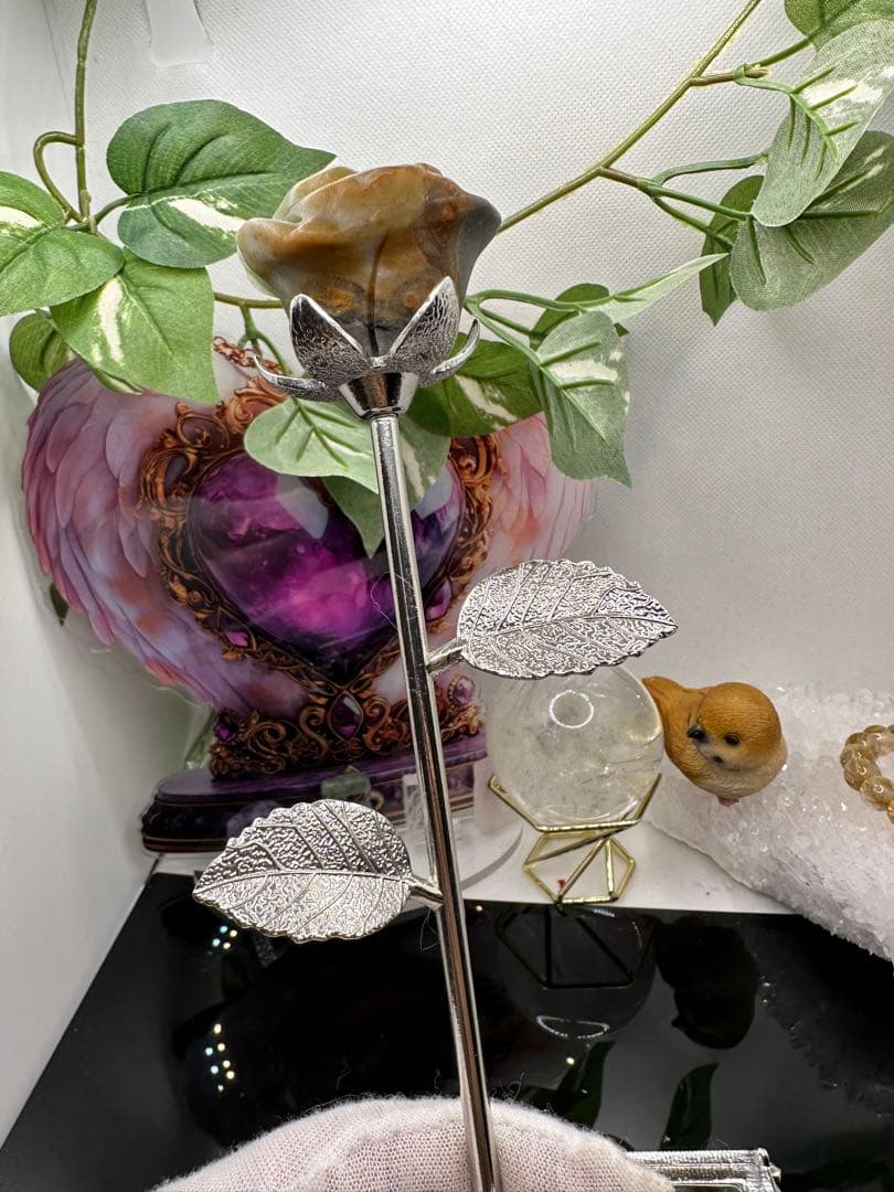 アマゾナイト薔薇No.508