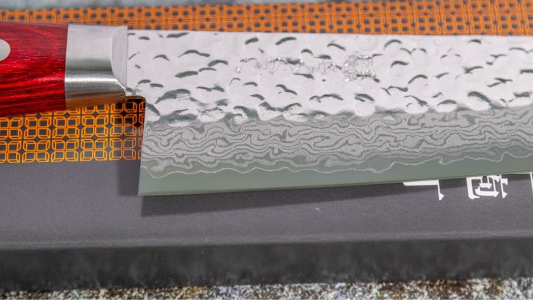 ダマスカス鋼 包丁 関 安田刃物 さくさく新品