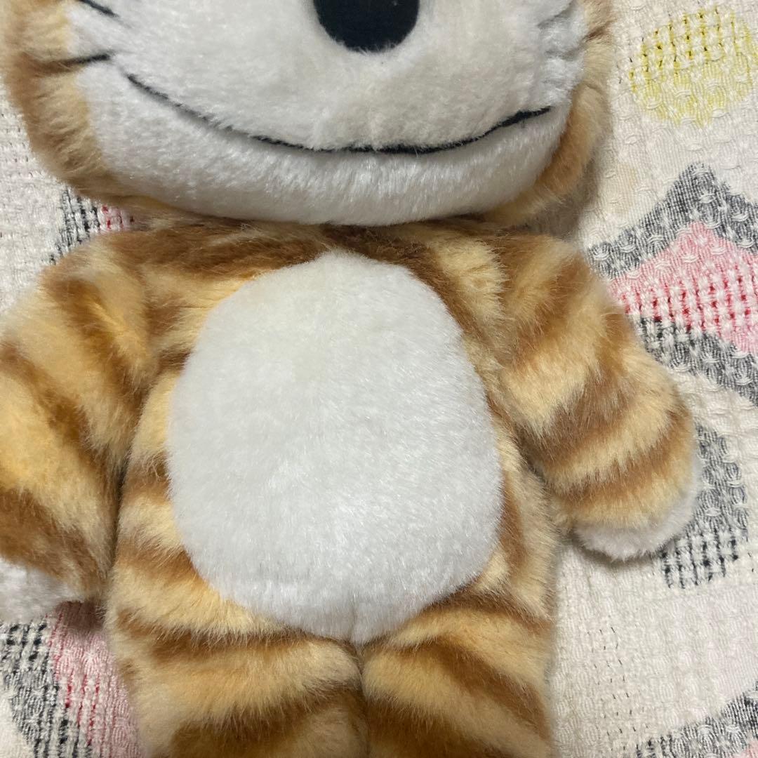 11ぴきのねこ とらねこ大将 ぬいぐるみ 中古品 毛足の長いタイプ