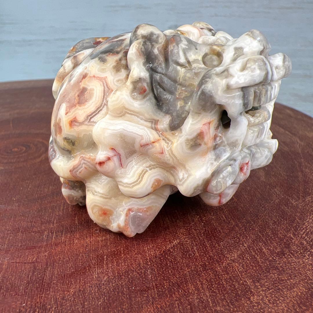 天然石　ロングイ　メキシコ瑪瑙　メキシコクレイジーアゲート