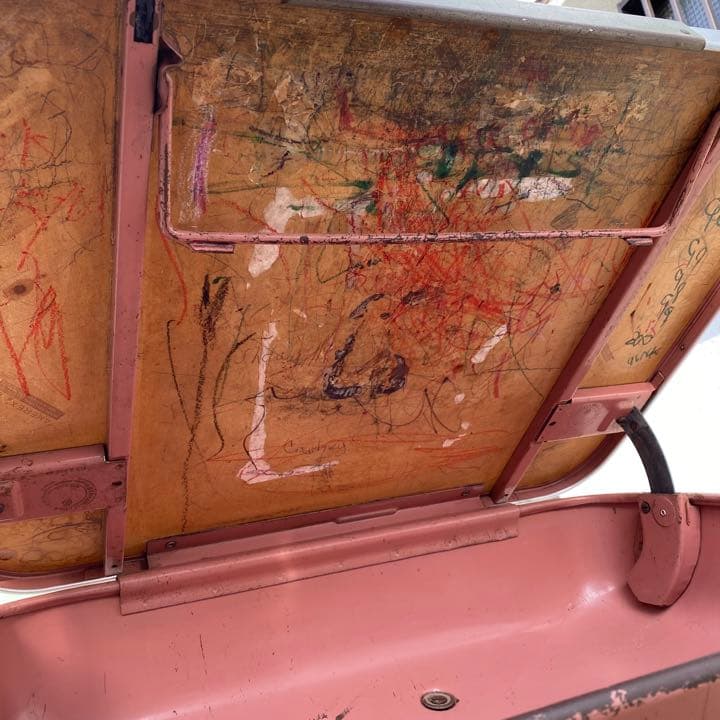 ヴィンテージ スクールデスク 子供用学習机 アメリカ アンティーク