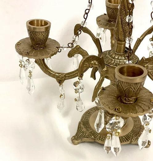 キャンドルスタンド アンティーク クラシック 真鍮 イタリアン 84320CS