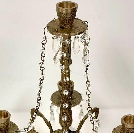 キャンドルスタンド アンティーク クラシック 真鍮 イタリアン 84320CS