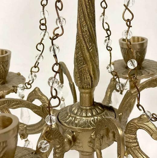 キャンドルスタンド アンティーク クラシック 真鍮 イタリアン 84320CS