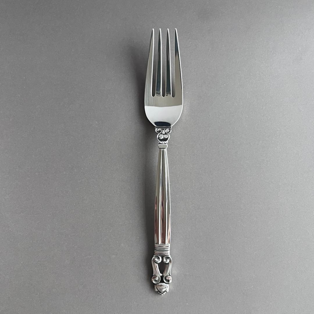 【未使用】ジョージ ジェンセン ACORN エコーン ディナー3本セット 純銀製