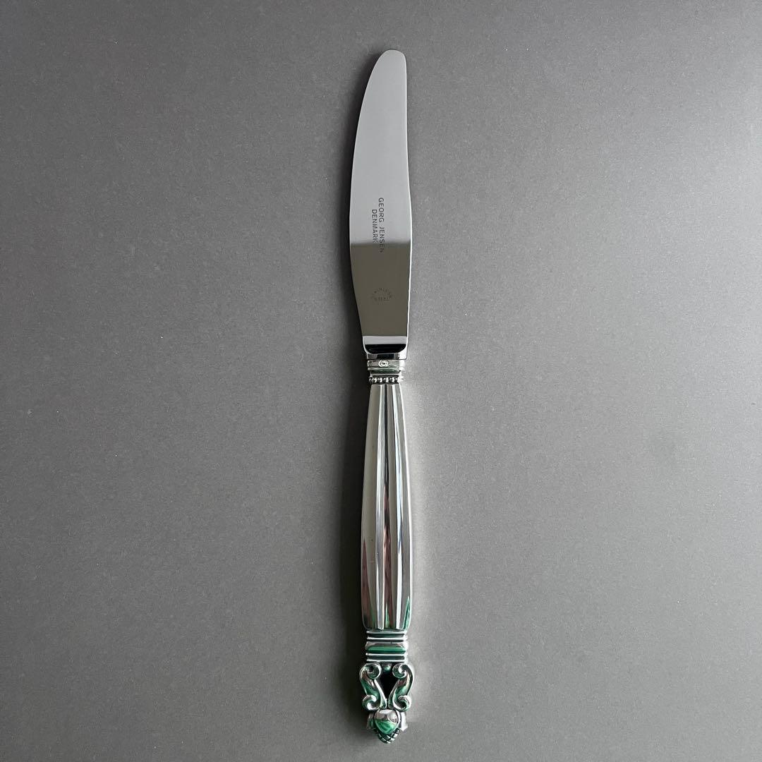 【未使用】ジョージ ジェンセン ACORN エコーン ディナー3本セット 純銀製